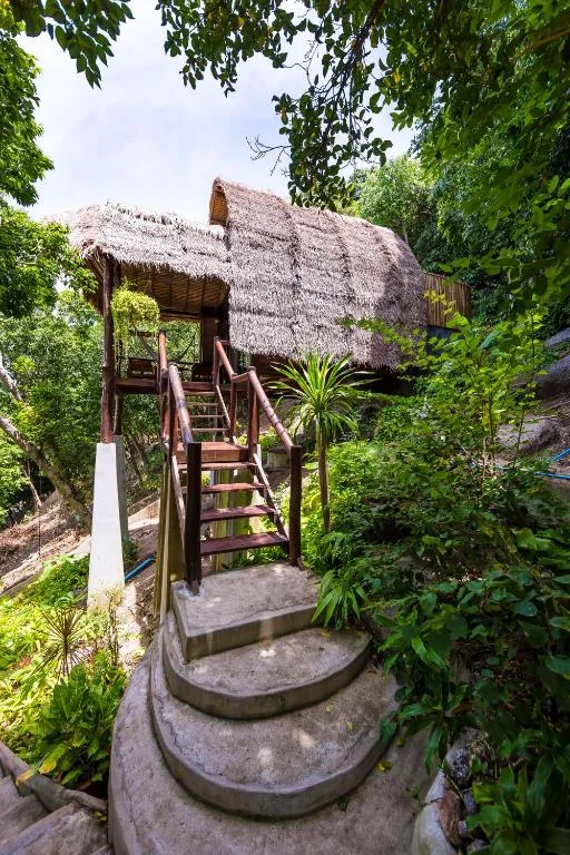 Jungle Bungalow jungle setting